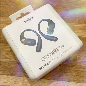 SHOKZ OpenFit 2+- Open-Ear Wireless Earbuds -Blue- Running Headphones *BNIB*